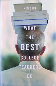 book cover: what the best college teachers do by Ken Bain